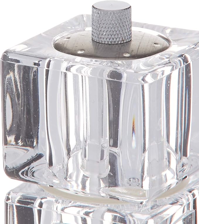 Winco WPMP-6 Pepper Mill/Salt Shaker, 6-Inch, Clear Acrylic,Medium