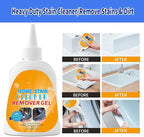 Home Stain Remover Gel – Stubborn Stain Cleaner (Safe for Washing Machine Seals, Sinks & Tiles | No-Slip Formula | 8H Penetration | 15.6OZ)