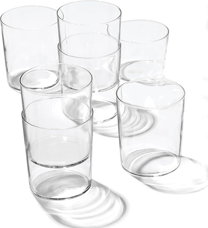 Oneida 896827 Stackables Tall Clear Drinkware, Set Of 6