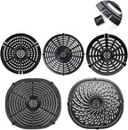ZYAMY 10pcs Air Fryer Rubber Bumpers Premium Rubber Feet, Silicone Pieces, Rubber Anti-scratch Protective Covers Air Fryer Replacement Parts