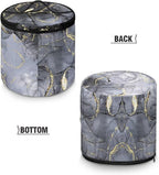 Electric Pressure Cooker Insulation Handbag Accessories Pockets Pressure Cooker Storage Bag Kitchen Decor, Rose Black Marble
