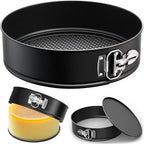 ZeroPone 9 Inch Springform Pan with Removable Bottom, Non-stick Round Spring Form Cake Mold Cheesecake Pan For Baking