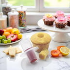 Random Color Cupcake Corer Decorating Divider Pastry Corer Model Cake Filler Corers Corers and Pitters Fruit and Vegetable Tools
