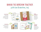 Baketivity Kids Baking Set, Meal Cooking Party Supply Kit for Teens, Real Fun Little Junior Chef Essential Kitchen Lessons, Includes Pre-Measured Ingredients (Baketivity Kit, Bagels)