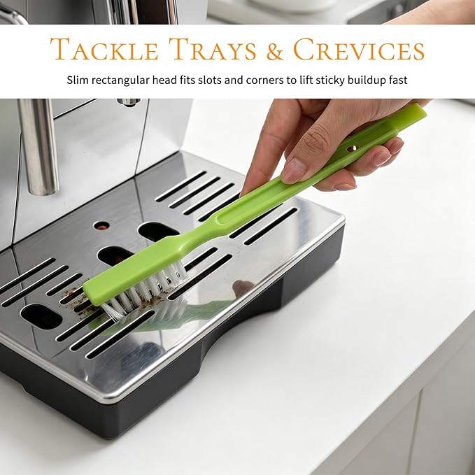 Gjinxi 3pcs Juicer Machine Cleaning Brushes Set Replacement Masticating Cleaner Bristles Accessories Kitchen Tool Supplies for Toaster Milk Maker Sink Tile Grout Grater Soy Crevice Dish Pot Pan