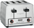 Waring Commercial WCT800 4-Slice Heavy Duty Commercial Pop-Up Toaster, 120V, 2200W5-20 Phase Plug