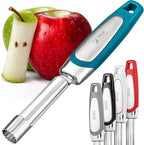 Orblue Premium Apple Corer Tool - Durable Stainless Steel Fruit Core Extractor Tool - Apple Corer Remover, Blue