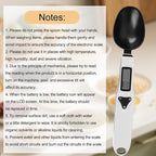 Electronic Food Measuring Spoon, Stainless Steel Digital Scoop Scale Small Baking Weight Cup with LCD Display 300g/0.1g High Precision Gram Kitchen Gadgets for Home Kitchen