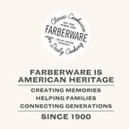 Farberware Classic Series Anniversary Edition Stainless Steel Sauté Pan and Lid with Helper Handle, Induction Suitable, 6 Quart Jumbo Cooker, Metal Utensil Safe - Stainless Steel