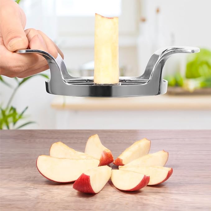 LIIGEMI Apple Slicer, 8-Slice Apple Slicer and Corer,Sharp and Sturdy,Easy to Use, Time-Saving.