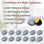 12Pcs Appliance Sliders for Kitchen Appliances, Appliance Slider, Small Appliance Slider for Most Countertop,Self Adhesive Home Finds Caster Wheels Rollers