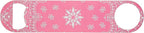 Pink Bandana Powder Coated Steel Bottle Opener