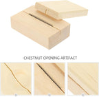 GARVALON Manual Chestnut Opener Nut Crackers Cross Cutter Tool for Home Use Convenient Nut Cracking Gadget Kitchen Specialty Tool