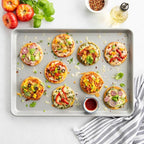 Nordic Ware Brilliant™ Colorful Bakeware 21 x 15 Extra Large Sheet Pan, Nonstick made without PFAS or PTFE for safe cooking; Reinforced steel rim prevents warping