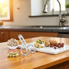 Nut Crackers Nuts Pistachio Sheller Opener Kitchen Tools Stainless Steel Nutcracker Multi-Function Walnut Pine Sheller Opener Specialty Gadgets