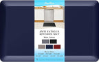 4/5 Inch Thick Kitchen Mats for Floor, StepRite Kitchen Rug for Standing Desk, Non-Slip, Thicker, Stain & Water Resistant, Comfort Anti Fatigue Floor Mat for Home, Kitchen, Office - Blue,32 * 20''