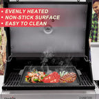 Cast Iron Griddle for Gas Grill, Kitchen Stove Top, Universal Flat Top Griddle Grill Flat Insert for Outdoor Camp Camping and BBQ Accessories, Large Cast Iron Skillet for Range Oven, Gift for Men
