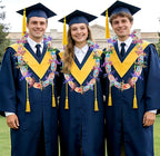 Jansun Graduation Lei Making Kit, 1 roll Candy Lei Tubing and 6 Ribbons, DIY Leis for Graduation Lei Accessories Handcrafts Party Supplies