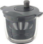 Squirrel Salad Spinner Vegetable Colander Dark Gray 2.3L Liberalista Made in Japan