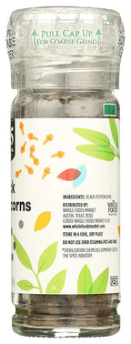 365 by Whole Foods Market, Black Peppercorn Grinder, 1.55 Ounce (Pack of 2)