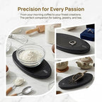 Digital Scale Grams with Coffee Spoon, 500g/0.1 Gram Scale Tea Scale for Loose Tea Black Mini Digital Pocket Jewelry Scales, Digital Kitchen Scale .1 Gram Accuracy