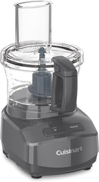 Cuisinart 7-Cup Sleek and Modern Design Food Processor with Two Easy Controls and Universal Blade for Chopping, Mixing, and Dough (Gray)