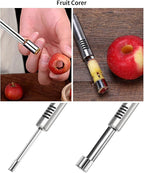 BURLIHOME 12 Pack Vegetable and Fruit Carving Tools, Chef Garnish Tools, Melon Baller Scoop Set, Lemon Zester, Vegetable Peeler, Apple Corer, Stainless Steel Carving Knife Set for Fruits