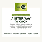 GreenPan Elite 5.5QT Electric Oval Skillet, PFAS-Free Ceramic Nonstick, 1800 Watt, Dishwasher Safe Lid & Removable Crock, Adjustable Temp Control, Multi-Cooker, Sear, Sauté, Rice, Stir-Fry, Black