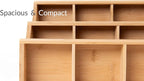 Theodore Tea Bag Organizer – Wooden Tea Organizer and Storage for Home, Kitchen, Office – 180 Tea Bag Holder - Vertical Display Tea Box. Also for Coffee Pods, Sugar, Sweeteners and Creamers.