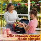 Kusini Hot Dog Steamer Machine With Bun Warmer, 24 Hot Dog & 12 Buns - Electric Food Steamer for Cooking Vegetables, Fish, & More - Unique Housewarming Gift Idea - Movie & Date Night Hosting Essential