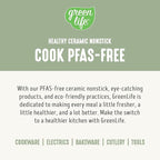 GreenLife Rice Cooker with Removable PFAS-Free Ceramic Nonstick Pot, 3-Cups Uncooked/6-Cups Cooked, Grains & Oatmeal Multicooker, Compact One-Switch Design, Auto Keep Warm, Easy Clean, Sage Green