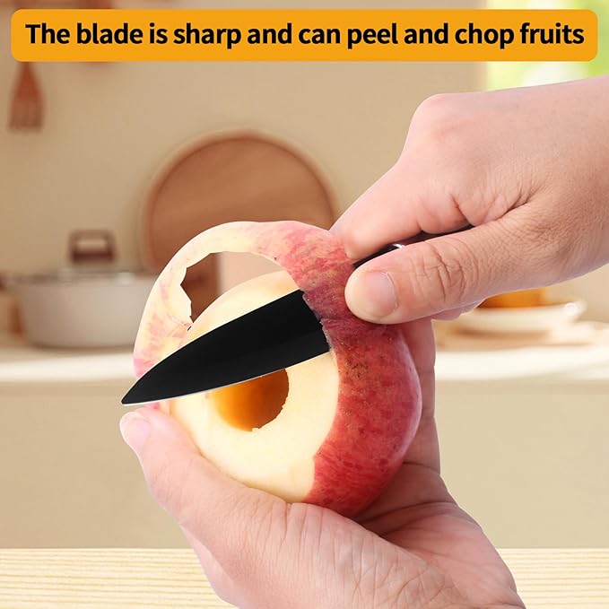 Pineapple Corer and Slicer, Stainless Steel Pineapple Cutter and Corer, Upgraded Pineapple Peeler and Apple Corer Tool with Pineapple Core Remover for Corer Tool Kitchen (Black)
