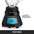 Waring Commercial 1/2 HP Bar Blender, 2-Speed with 48 oz. Copolyester Container