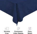 Gee Di Moda Rectangle Tablecloth - 60 x 126 Inch Caribbean Table Cloth for 8 Foot Rectangle Tables - Heavy Duty Washable Fabric - for Holiday Party, Dinner, Weddings, Baby Shower & Events