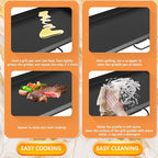 Flat Top Griddle for Camp Chef Accessories 3 Burner Stove SPG90B GB90D TB90 TB90LW TB90LWG TB90LWG15 CCH3 Camp Stove Griddle Top for Camp Chef Tundra 3 Burner 16" x 38"