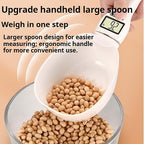 2026 New Electronic Measuring Spoon with Conversion,Digital Measuring Spoon Scale,800g / 0.1g High Precision with LCD Screen,Household Weighing Portable Tool for Pet Dog Cat Food (3SET)