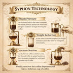 Nispira Belgium Royal Family Balance Syphon Unique Gravity Vintage Coffee Maker Vacuum Brewing System Copper 500 ml