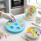 Flower Fondant Molds Plum Blossom Cake Decoration Silicone Mold for Cupcake Topper Chocolate Candy Gum Paste Polymer Clay