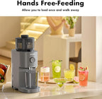 Cold Press Juicer, SiFENE Slow Masticating Machines with 5.2" Extra Large Feed Chute Fit Whole Fruits & Vegetables, Easy Clean Self Feeding Effortless for Quick Juicing, High Juice Yield