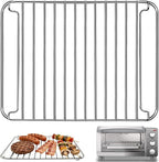Countertop Toaster Oven Replacement Parts for black and decker 4 Slice Toaster Oven, 10.8×9.8x 0.7'' Stainless Steel Toaster Oven Accessories Wire Rack Baking Rack