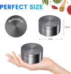Matoolser 3 Inch Spice Grinder Mills for Kitchen (Gray)