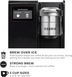 Keurig K-3550 Large Business Single Serve Coffee Maker, Plumbed, Silver/Black