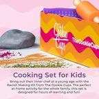 Cookie Cups The Rainbow Ravioli Making Kit, Kids Baking Set for Fun & Realistic Pasta Making, At-Home Ravioli Maker with Complete Supplies, Kids Baking Sets for Girls & Boys Aged 3 Years and Up