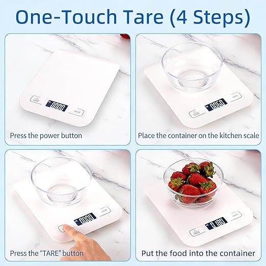 Digital Shipping Scale,Stainless Steel Panel, Accurate Portable Postal Scale for Packages, Small Business,Kitchen, Food, Handmade, Liquids, and Boutique (Red Battery(5kg/1g))