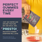 Magical Butter Normal Cherry Gummy Mix – Easy Gelatin Powder for Homemade Gummies – Fruity Candy Mix for DIY Treats