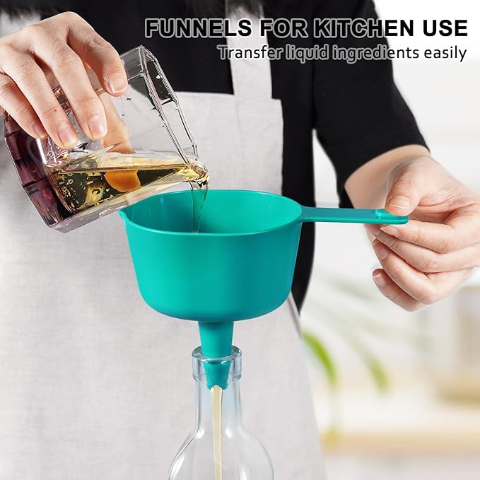 Measuring Cups and Spoons set 10 Pieces, Stackable Measuring Cup with Lid, Kitchen Cooking Baking Measuring Set for Liquid and Dry, BPA Free, Dishwasher Safe (Multicolor)
