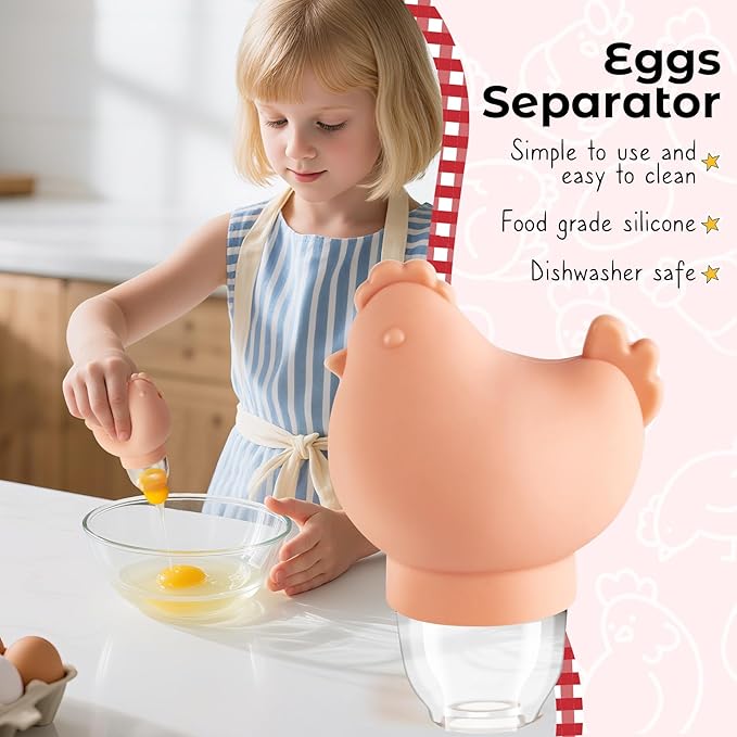 Ultimate Baking Kit for Kids - 38 Piece Kitchen Tools, Food Grade Silicone, BPA/BPS Free - Real Cooking Set for Ages 8-12 - Girls Boys Birthday Stocking Stuffer - Danish Orange