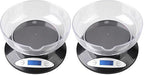 Weighmax Electronic Kitchen Scale - Weighmax 2810-2KG Black (Pack of 2)