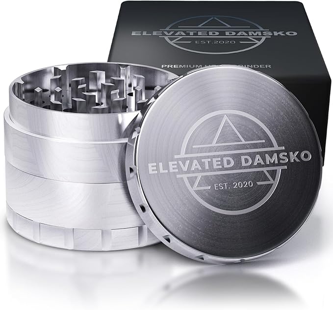 2.5-inch Premium Stainless Steel Culinary Herb & Spice Grinder Mill for Kitchen Use