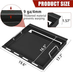 Spirit e 210 Grill Griddle Insert for Weber Spirit I & II 200 Series, Nonstick Flat Top Grill Griddle Replacement Parts for S-210, S-215, E-210, E-215, E-220